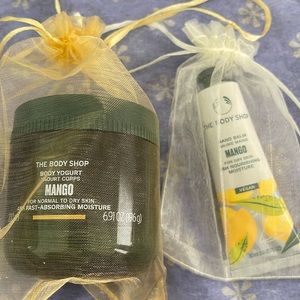 NWOT-Bundle The Body Shop Mango Body Yogurt and Hand Cream